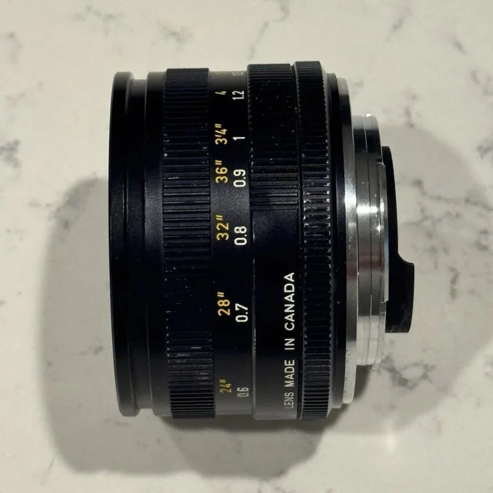 Leitz Canada Summicron-R 50mm f/2 – Clean Glass – Excellent User Copy